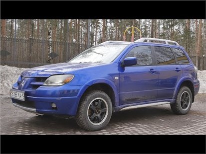 Анонс видео-теста Mitsubishi Outlander за 500.000 Антикризисный Кроссовер