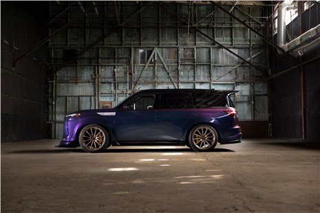 Анонс тест-драйва Infiniti превратила QX80 в 1000-сильного монстра с мотором GT-R Nismo