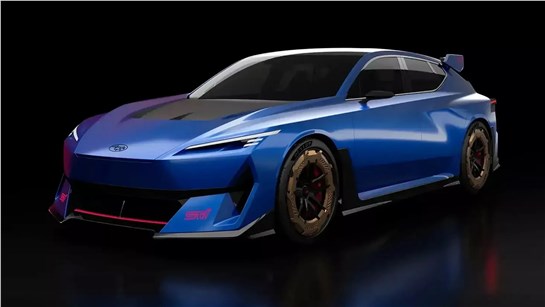 Анонс тест-драйва Subaru показала электрический STI Performance-E и бензиновый STI Performance-B