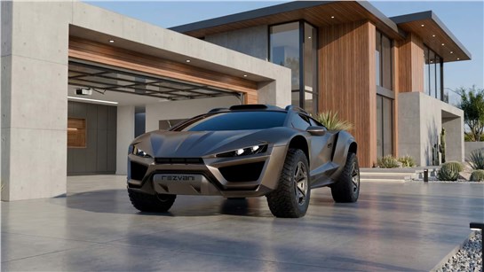 Анонс тест-драйва Rezvani превратила Lamborghini Huracan в 800-сильный внедорожник