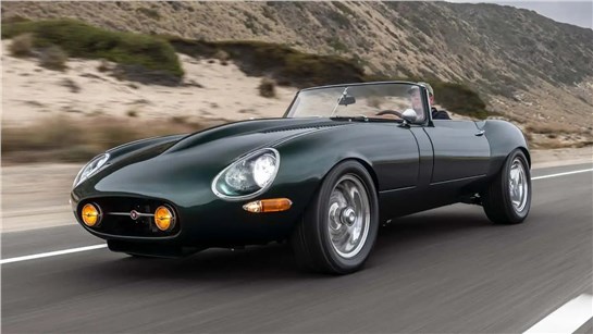 Анонс тест-драйва Американцы сделали уникальный рестомод Jaguar E-Type с V12