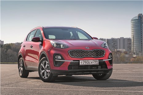 Анонс тест-драйва KIA Sportage в роли коммуникатора для переговоров 