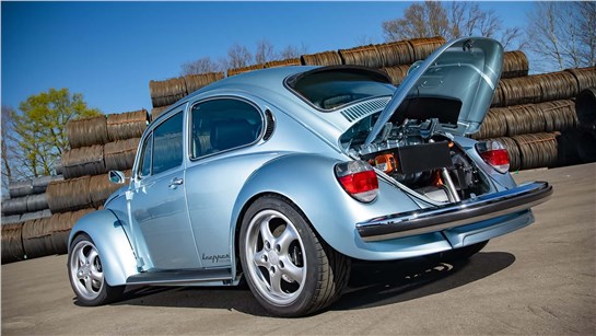 Анонс тест-драйва Классика на электричестве: Volkswagen Beetle получил 600-сильный электромотор