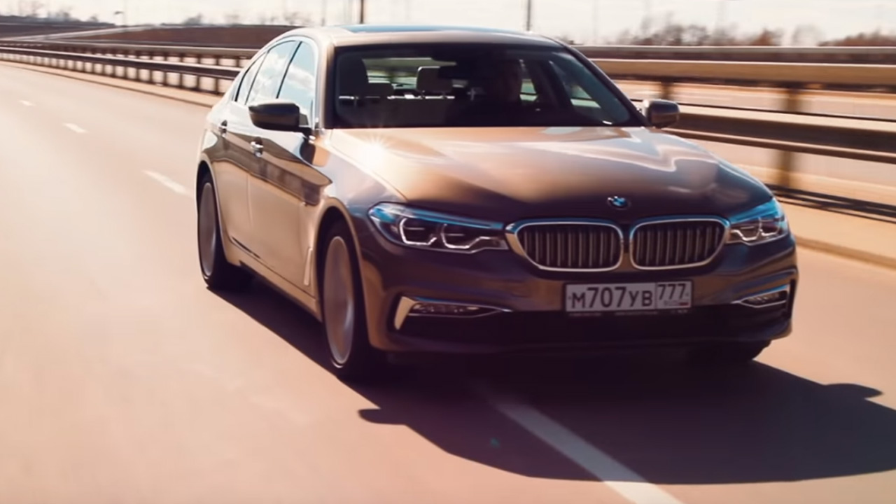 Анонс видео-теста Новая ПЯТЁРКА делает кассу БМВ. А что получаем МЫ? Тест драйв и обзор BMW 5 Серии G30 2017