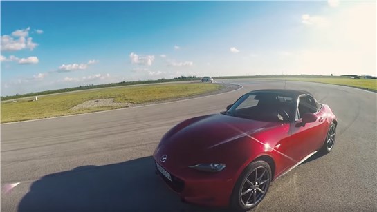 Анонс видео-теста Несмотря на экономию! Первый тест драйв Mazda MX 5 2016