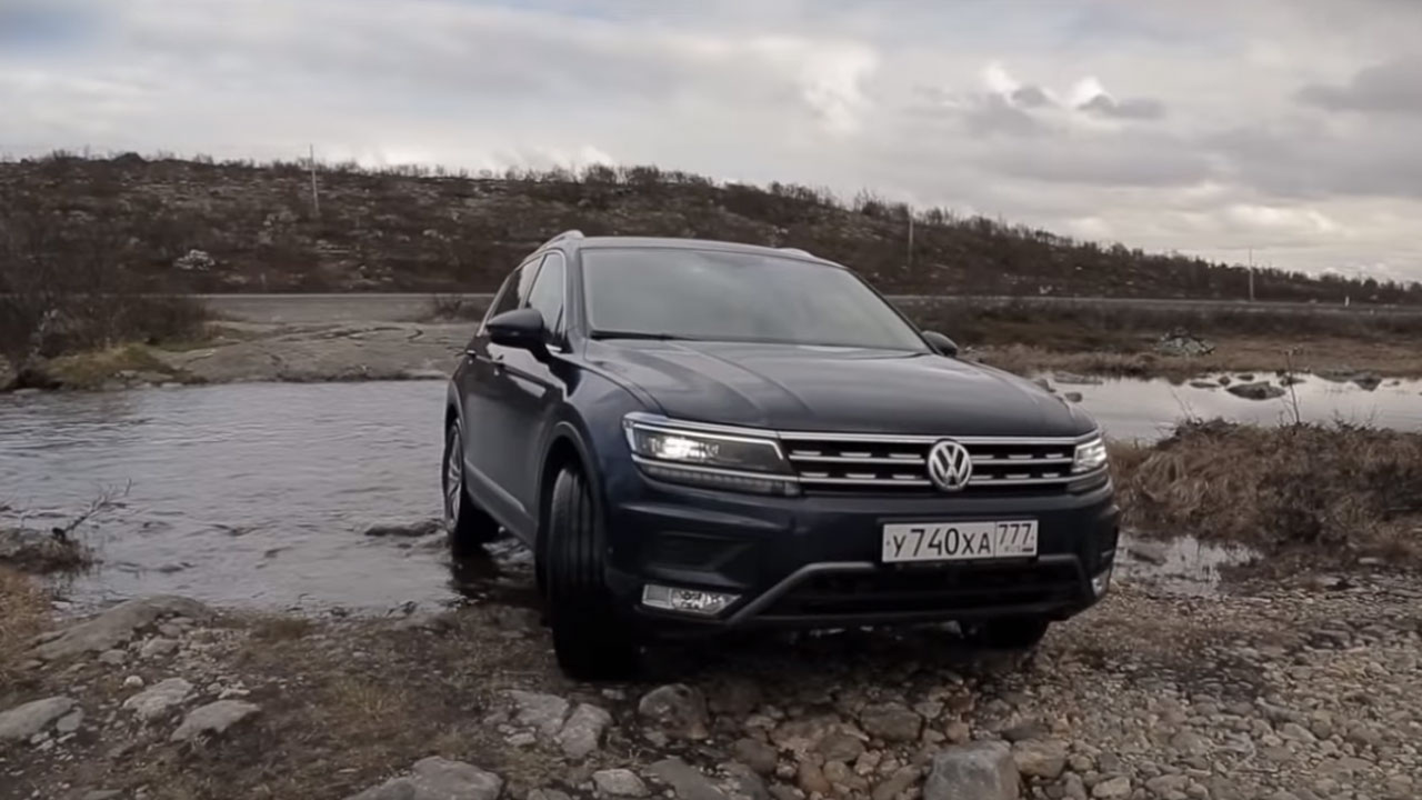 Анонс видео-теста Почему VW Tiguan 220 л.с - ЛУЧШИЙ кроссовер за 2 млн / Тигуан оффроад тест