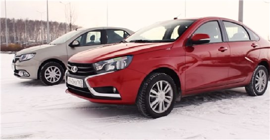 Анонс видео-теста АМТ Лада Веста против Easy R от Рено! Lada Vesta против Renault Logan. Отзыв владельца Логана