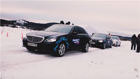 Анонс видео-теста Кто интереснее в равных условиях? BMW 5 серия f10 против Mercedes E Сlass W212 и Lexus GS350! Тест
