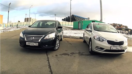 Анонс видео-теста Ниссан Сентра против КИА Церато (Nissan Sentra vs KIA Cerato) - отзыв владельца (ч.5)