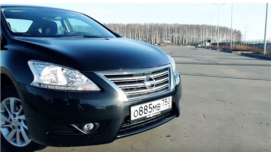Анонс видео-теста Чем берёт Nissan Sentra? Тест драйв Ниссан Сентра 2015 на ходу