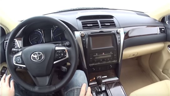 Анонс видео-теста Самые важные изменения в Тойота Камри 2015! Обзор интерьера Toyota Camry (ч.5)
