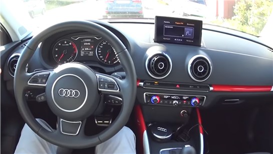 Анонс видео-теста Какие проблемы у Ауди А3 седан на ходу? Audi A3 sedan 2014 тест драйв