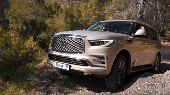 Анонс видео-теста КРУЗАК ОТДЫХАЕТ! МОЩЬ Infiniti QX80 в деле