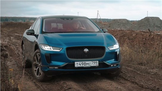 Анонс видео-теста Я просто хотел доехать ДО ДАЧИ! Jaguar I Pace в России