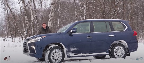 Анонс видео-теста Рамный люксовый внедорожник Lexus LX 570.