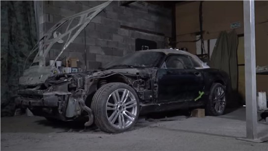 Анонс видео-теста Строю Монстра с V8 из пластилина и стеклопластика. Серия 1