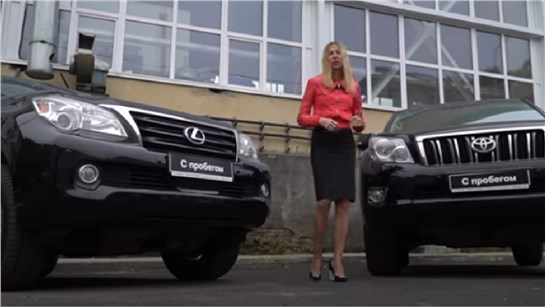 Анонс видео-теста Пустая переплата? Toyota Land Cruiser Prado против Lexus GX. Лиса рулит