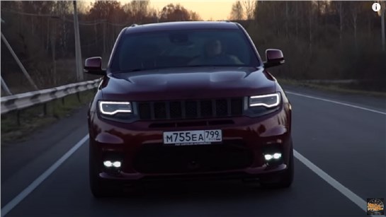 Анонс видео-теста Лучший ДЖИП! Просто СЕКС! Jeep Grand Cherokee SRT Джип Гранд Чероки СРТ. Елена Лисовская. Лиса рулит