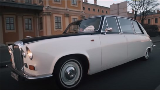 Анонс видео-теста Ягуар Даймлер Королевы Англии! Лиса рулит. Елена Лисовская