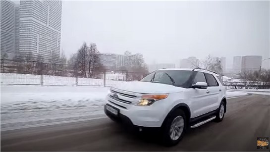 Анонс видео-теста Когда на Лексус не хватило. Форд Эксплорер. Ford Explorer. Лиса рулит