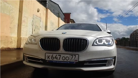 Анонс видео-теста БМВ 750/BMW 750. Без штанов, но с понтом