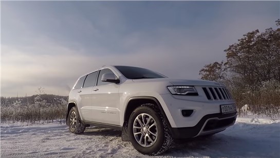 Анонс видео-теста Jeep Grand Cherokee V6 TD Limited = LC Prado телега для деда!