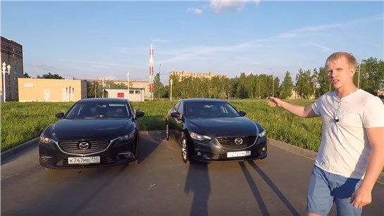 Анонс видео-теста Заезд = MAZDA 6 2.0 vs 2.5 | Есть ли смысл платить за 2,5? Спор владельцев.