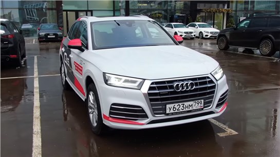 Анонс видео-теста Сколько стоит содержать немца? Audi Q5 обзор цен и тест-драйв! Перегрел Кватро Ультра за 1 мин!