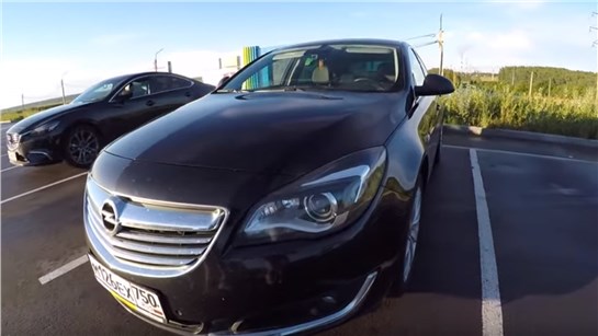 Анонс видео-теста Opel Insignia 1,6 turbo vs Mazda 6 new 2.0 краткое сравнение
