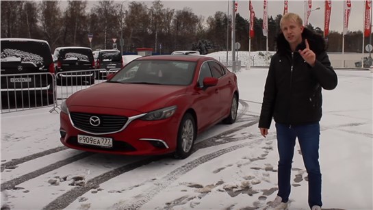 Анонс видео-теста Обновлённая Mazda 6 Executive 2017. Обзор изменений. Шумка. GVC.