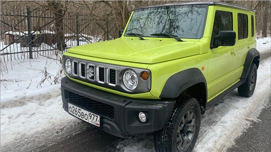 Анонс видео-теста Взял Suzuki Jimny - пять дверей, в новой год!!!