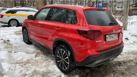 Анонс видео-теста Взял Suzuki Vitara - топовый hybrid на трассе