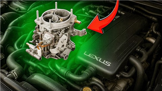 Анонс видео-теста КАРБЮРАТОРНЫЙ LEXUS - КАК ПОЕДЕТ?