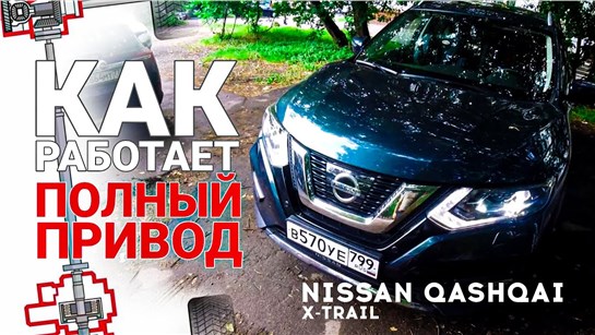 Анонс видео-теста Как работает полный привод Nissan Qashqai / X-Trail