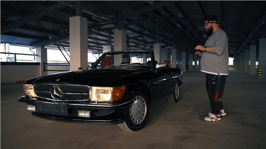 Анонс видео-теста Редкий. Стильный. Дорогой. Mercedes-Benz SL500