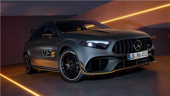 Анонс тест-драйва Mercedes-AMG попрощался с A45 S спецверсией Final Edition