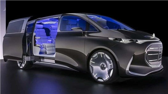 Анонс тест-драйва Mercedes-Benz представил роскошный концепт минивэна Vision V