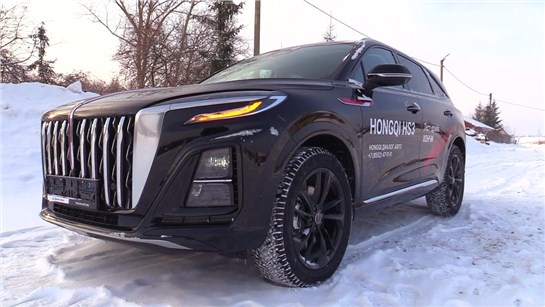 Анонс видео-теста 2025 HONGQI HS3 ДЕТАЛЬНЫЙ ОБЗОР