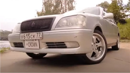 Анонс видео-теста Москва! Toyota Crown 2000 - тачка подписчика