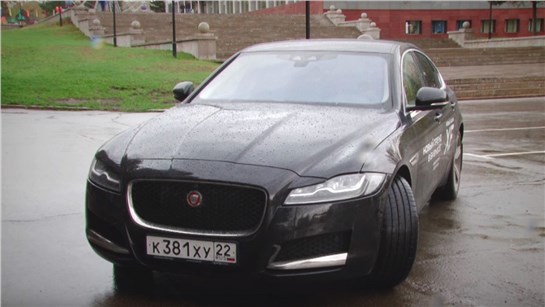 Анонс видео-теста Jaguar XF 2016 - тест-драйв Александра Михельсона