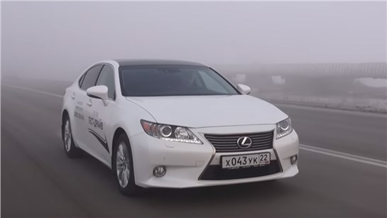 Анонс видео-теста Lexus ES 2013 - тест драйв с Александром Михельсоном. Полная версия
