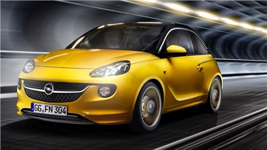 Анонс видео-теста Opel Adam 2012 - cлайд с Александром Михельсоном