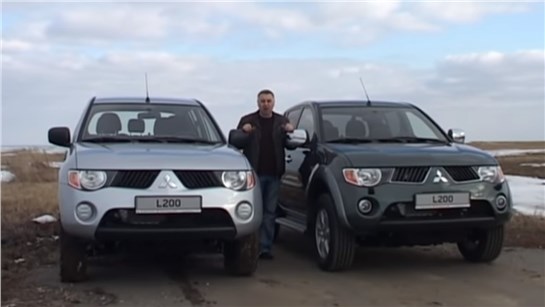 Анонс видео-теста Mitsubishi L200 - тест с Александром Михельсоном