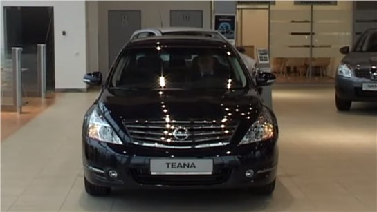 Анонс видео-теста NISSAN TEANA - тест с Александром Михельсоном