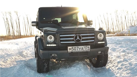 Анонс видео-теста Mercedes Gelandewagen Тест драйв Mercedes g500 