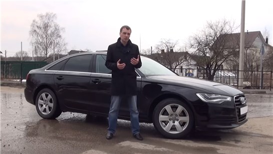 Анонс видео-теста AUDI A6 C7 (АУДИ А6) подробный обзор от Энергетика