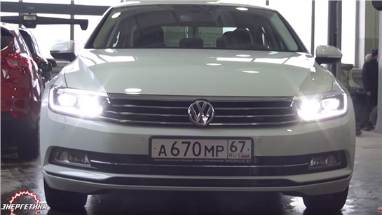 Анонс видео-теста Volkswagen Passat B8 (Фольксваген Пассат Б8) 1.8 DSG7 обзор от Энергетика
