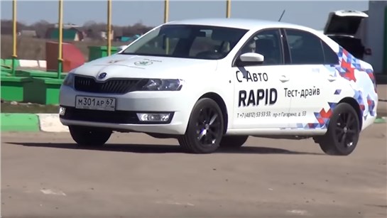 Анонс видео-теста Skoda Rapid FL (Шкода Рапид) 2018 обзор от Энергетика