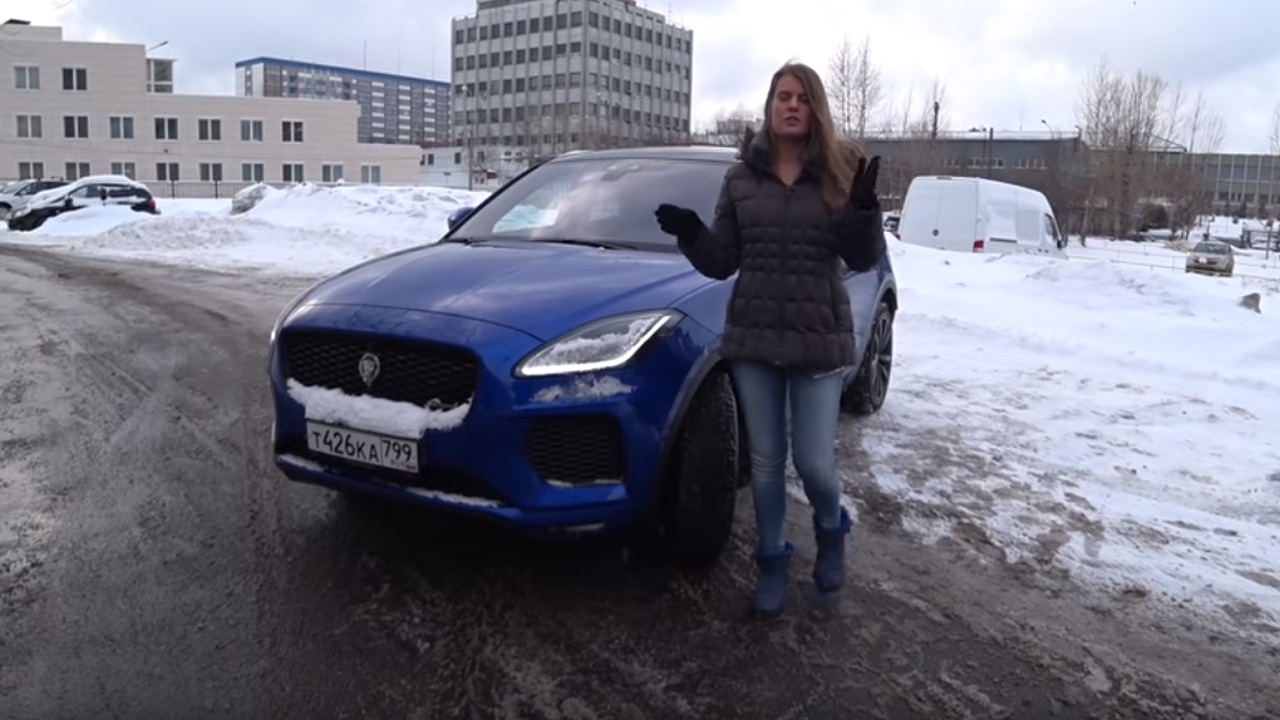 Анонс видео-теста Jaguar E-pace: один день в космическом корабле