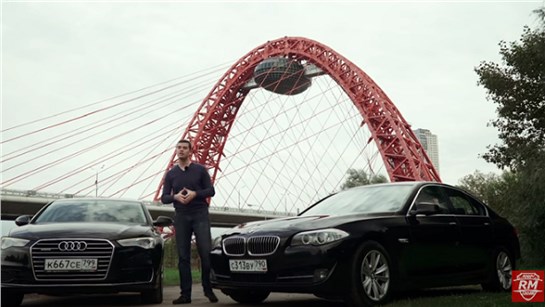 Анонс видео-теста Что купить BMW 5 или Audi A6?